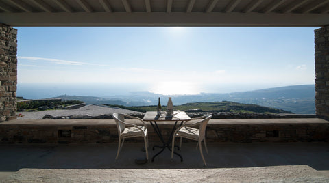 Create your own memories at this unique and family-friendly place. <br />Nested   Stone villa with stunning views Cycladic home vacation rental 614938326659616775