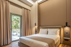 This room can accommodate up to 2 guests, has king-size beds and modern bathroom GR Philia Btq Hotel Superior Double Garden View, balc Private room in bed and breakfast vacation rental 50143920
