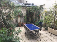 Superb 70 sqm apartment with a 25 sqm terrace with flowers.<br />Living room wit  Apartment 2 mn from the Sorbonne. Entire rental unit vacation rental 6458529