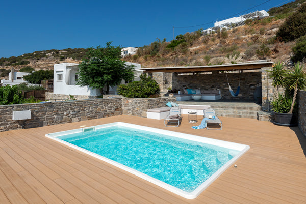 Villa Blue Pearl is an 1 bedroom property with private swimming pool which is lo Greece Villa Blue Pearl, with private pool and sea view Entire home vacation rental 11636148