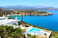 Within a gated community of luxury stunningly attractive villas, Blue Breeze is  Greece Seafront Villa Blue Breeze, Crete, Mirabello Bay Entire villa vacation rental 51796219