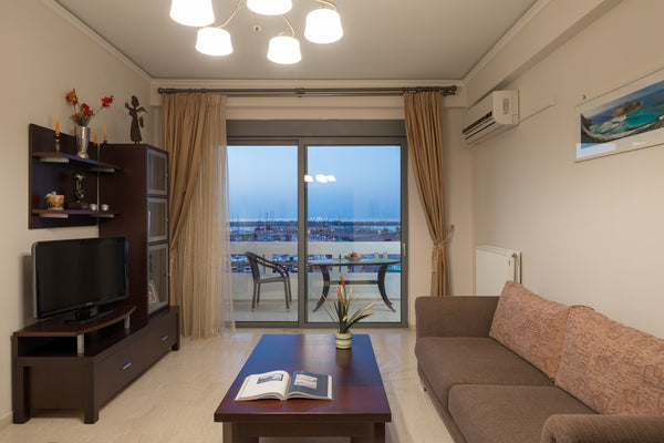If what you have in mind is spectacular sunsets, with the Venetian castle of For Rethimnon, Greece Rethymno Beachfront Apartment! Entire rental unit vacation rental 19854121