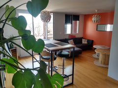 Appartement de 60m2 rénové, situé au 4ième étage d'un bâtiment de 4 étages, orie Lyon, France Appartement lumineux au calme Entire rental unit vacation rental 21879971