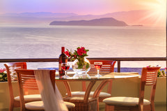 A postal card view, but in reality, and with the choice of living in it and be p Greece KORALIA - Chania's card postal villa majestic view Entire villa vacation rental 19309497