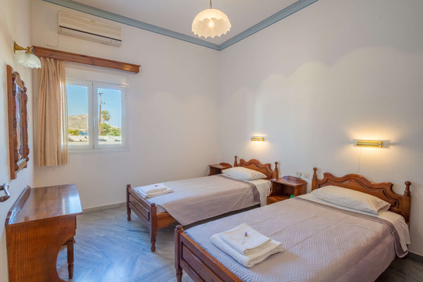 Apartment size: 48 m²<br />Bedroom 1: 2 single beds <br />Living room: 1 sofa be  Irene Hotel Leros - Apart 1 Bedroom Ground Floor Entire serviced apartment vacation rental 42803574