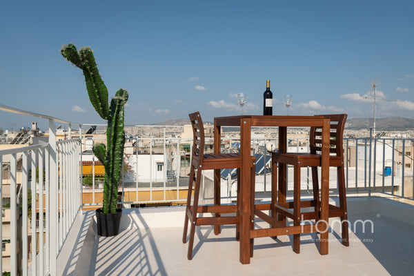 22m² Top Floor Flat with Acropolis View & Terrace perfect for 2 people, very clo Athens, Greece 22m² homm Top Floor Flat, Acropolis View & Terrace Entire rental unit vacation rental 28233655