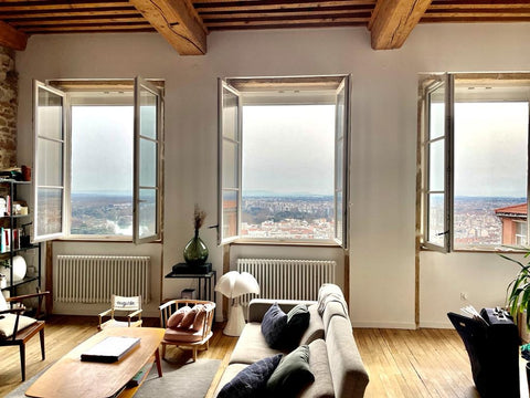 Appartement "canut" avec une superbe vue sur Lyon et le parc de la Tête d'or. Re Lyon, France Lyon Croix Rousse - Superbe Vue  🌟🌟🌟 Entire rental unit vacation rental 578618009522019985
