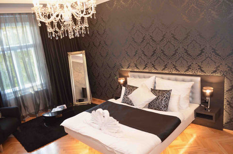 Brand new design glamour-style apartment created by famous architect studio. The  One of the most design places in Prague Entire condo vacation rental 628243466391814576