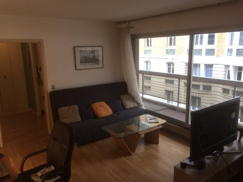 Appartement de 35m2, avec une entrée, une cuisine équipée, une salle de bain ave Paris, France Appartement 35m2 avec Grand Balcon Entire rental unit vacation rental 4904565