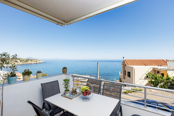 Enjoy your stay in a spacious, modern and fully equipped area overlooking the se Rethimnon, Greece Andry's sea view Entire home vacation rental 50359415