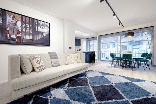 Bright and premium two-bedroom apartment tastefully decorated with top-notch mat Brussels, Belgium Premium and bright apartment in the EU district Entire rental unit vacation rental 49703907