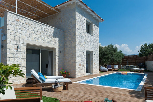A brand new, stone-built 4 bedroom Villa with 3 bathrooms built within a beautif Rethimnon, Greece Villa Prima - With Private Heated Pool Entire villa vacation rental 49020636
