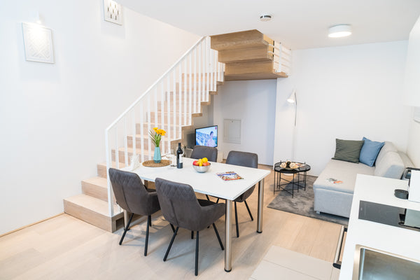 This stylish and homey apartment offers space for 5 people, on a 69 square-meter Vienna, Austria Luxus Maisonette Liechtenstein top 6 Entire serviced apartment vacation rental 34741314