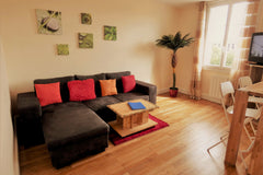 Appartement cozy et lumineux de 60m² décoré dans un esprit cocoon "comme à la ma Agde, France 60m2 lumineux, cocoon, fonctionnel, proche metro ! Entire rental unit vacation rental 35679466