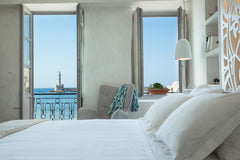 Unique designed suite perfectly located in the heart of Venetian harbor. It offe  ChaniaInn, Double suite with sea view Room in boutique hotel vacation rental 19344540