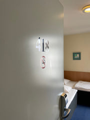 Everything you want to explore is right outside the door of this place.  Cheap hotel room with two separate beds Room in hotel vacation rental 643843337754410007