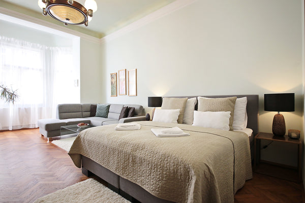 Enjoy your stay in the heart of Prague! In the house where Kafka wrote one of hi Prague, Czechia Apartment in the heart of Prague Entire rental unit vacation rental 22074533