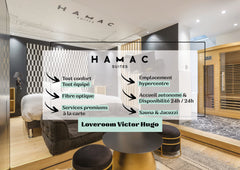 Come and spend an unforgettable stay in this magnificent modern suite thanks to  Lyon, France Hamac Suites - Romantic Suite Sauna and Balneo Entire rental unit vacation rental 53247935