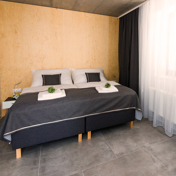 A spacious roof apartment with a layout of two rooms + kitchenette, 50 m2 with a Czechia Panoramic Apartment, terrace- Room Only Room in serviced apartment vacation rental 34384769