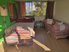 Relax in this beautiful colorful space.<br />Ideal space for one or two persons. Thessaloniki, Greece Little  house with huge balcony,next to the sea Entire condo vacation rental 575883161785236249