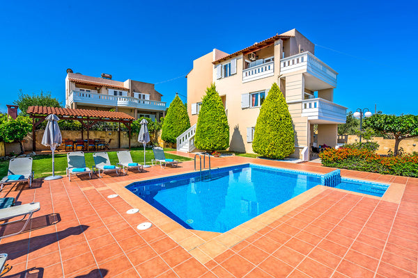 Majestic villa II is a two-storey villa which can accomodate up to 10 guests. It Chania, Greece Majestic II Seaview Villa in Agia Marina Chania Entire villa vacation rental 15259703
