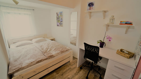 Our house lies next to the forest, 15 min from the train station Nadrazi Klanovi Prague, Czechia Cute room in the nature, 25 min to the center Private room in home vacation rental 36788830