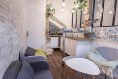 <b>The space</b><br />For your stay in the heart of the most typical of Paris' n Paris, France Petit Loft d'architecte Cosy au Coeur de Paris Entire loft vacation rental 15122174