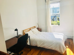 This is a bright and clean private room in a four-bedroom apartment located in B New York, NY Rental unit in Brooklyn · ★5.0 · 1 bedroom · 1 bed · 1 shared bath Private room in rental unit vacation rental 25285159