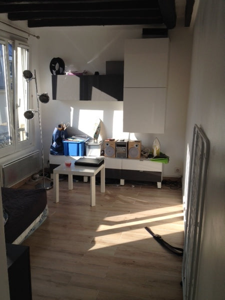 Il s'agit d'un studio, avec une salle de bain-toilettes, kitchenette équipée, et Paris, France Studio - 2 personnes Shared room in home vacation rental 7356721