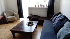 Lys lejlighed beliggende i Runddelen tæt på indkøb, caféer, barer, parker osv. B Copenhagen, Denmark Lys lejlighed med altaner centralt på Nørrebro Entire rental unit vacation rental 37547643