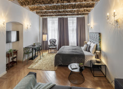This spacious and beautifully decorated studio offers modern design with traditi Prague, Czechia Superior Studio Old Town Chateau 9 Entire serviced apartment vacation rental 42444021