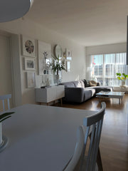 Hav det sjovt med hele familien i denne stilfulde bolig  Skøn lejlighed med 2 altaner og gratis parkering Entire condo vacation rental 660864090710544870