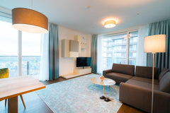 Rent now from 4 days: Great 70sqm apartment Vienna with modern facilities in cen Vienna, Austria Vienna Residence | Modern City Center apartment with a great view over the Danube Canal #6424 Entire rental unit vacation rental 54272830