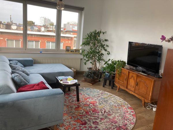 There is a spacious spare bedroom in my appartment for rent: it has a good doubl Antwerp, Belgium Spacious bedroom in bright appartment Private room in condo vacation rental 50845503