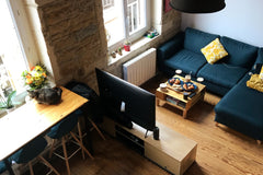 An Airbnb apartment - A real one!<br />Our full-time living space that we love!< Lyon, France Lovely Apartment - Best District in Croix-Rousse Entire rental unit vacation rental 51552624