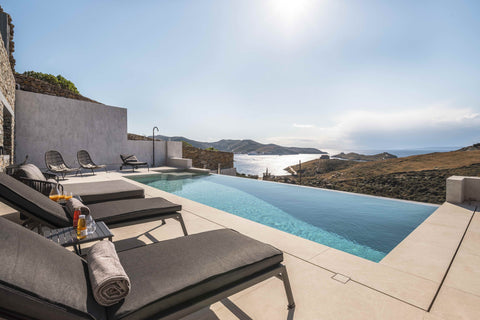 Villa Ariadni is one of Kea’s largest residential estates and can truly fulfil t  One of its kind 7-bedroom Pool Villa. Full Seaview Entire home vacation rental 49008479