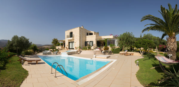 This Traditional Villa of 270m2 emerges between olive groves and mountains. The  Belgium Olive House Traditional Villa with Private Pools Entire villa vacation rental 23443877