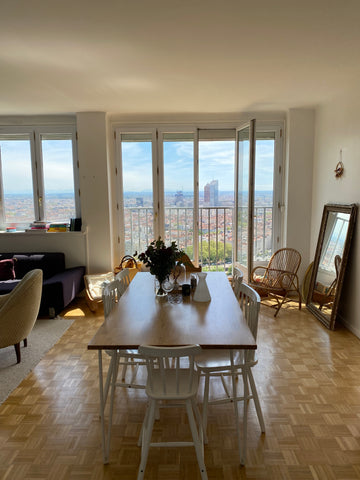 Amusez-vous avec toute la famille dans ce logement chic  et paisible , offrant u  Superbe appartement avec vue panoramique sur LYON Entire rental unit vacation rental 653383471911125071