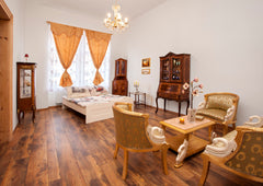 Empire Apartment (EA) is furnished with antique marquetry furniture, mainly in E Prague, Czechia Empire Apartment - Charles Bridge Entire rental unit vacation rental 5219624