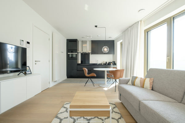 Ideally located in an exceptional and quality living space in Brussels. By the w Brussels, Belgium Waterfront charming studio facing Tour & Taxis Entire rental unit vacation rental 45743959
