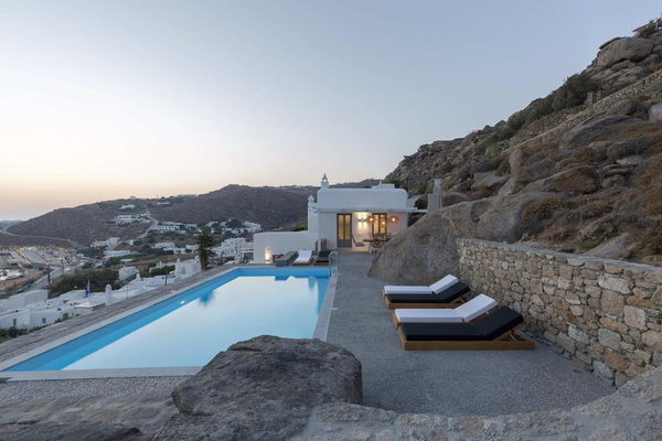 White Obsession 5Bedroom Villa offers an amazing view!! Located on the top of th Mikonos, Greece White Obsession 5 Bedroom Luxury Villa Entire villa vacation rental 38912584