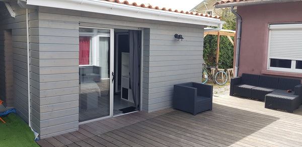 Charming place where you can rest and enjoy good weather.<br />As mentioned in t Bordeaux, France Private new bungalow with pool and  quietness Private room in guesthouse vacation rental 24821859