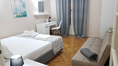 A large apartment of 110 sq.m., sunny, airy and renovated, on the  1st floor of  Athens, Greece Olive Apartment- Athens Center, 4 BD, 1.5 BATH Entire rental unit vacation rental 43838535