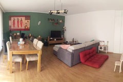 Appartement de 65m² + terrasse/Balcon de 12m² - 1er étage<br />L'appartement a é Brussels, Belgium Appartement rénové à 2 pas du tramway Entire condo vacation rental 51547115