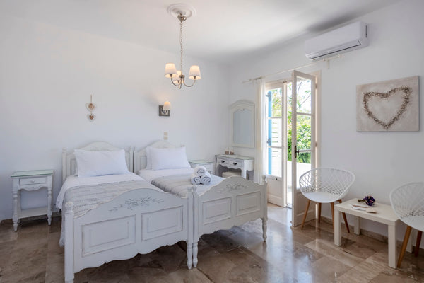 Just a breath away from the sandy beach (300m), a stylish and cozy property, is   Paros Design Gem - Double Sunny Suite Entire home vacation rental 608519165870742514