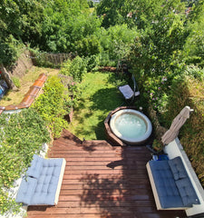 Lumineuse maison de 145m² à Bruxelles avec magnifique vue sur Bruxelles<br />> f Brussels, Belgium Maison à Bruxelles - Jardin, BBQ, Jacuzzi, Cinéma Entire home vacation rental 15261983