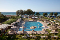 Gold Apartments features a private beach with a bar, a pool and a separate child  Sea View Studio - Gold Apartments Entire rental unit vacation rental 41990625