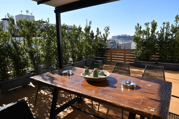 Welcome to one great place, ideal for a short visit in the city or a longer peri Athens, Greece Luxurious Loft with Breathtaking Acropolis view Entire condo vacation rental 565014683791695797