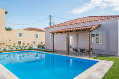In the center of Stalos, just steps away from the sandy beach, Villa Paradise is  Villa Paradise Entire villa vacation rental 21304418