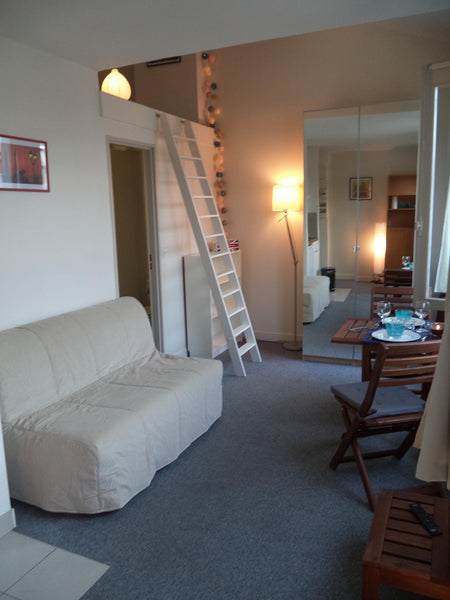 Studio of 24 m² at the 5th floor in a small and typical parisian building (11th  Paris, France Studio with mezzanine in Paris Entire rental unit vacation rental 2541850
